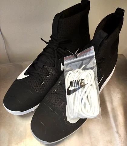 NIKE AIR HUARACHE 2KF MID CP MADISON BAUMGARNER PE PROMO SAMPLE CLEATS SF GIANTS Cover