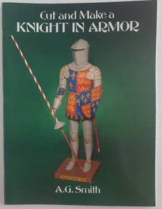 New Vintage A.G. Smith 1993 Cut and Make a Knight in Armor Made in USA Dover - Imagen 1 de 6