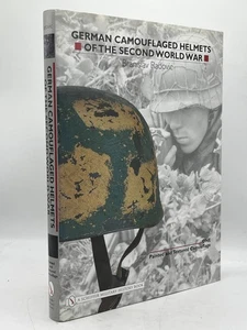German Camouflaged Helmets WWII Branislav Radovic Hardcover Schiffer Military - Picture 1 of 2