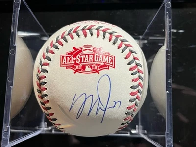 Mike Trout Autographed 2015 All-Star  Baseball Mlb Authenticated Beautiful Clean - Image 1 of 4