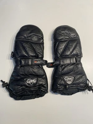 CHOKO Cold Weather LEATHER SNOWMOBILE MITTS - (MED) Thinsulate - Изображение 1 из 4
