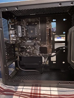 Cooler Master MasterBox Q300L Micro-ATX Tower With MSI B450M PRO MOTHERBOARD  - Image 1 of 4