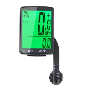 Average Speed Bike Computer Bicycle Odometer Automatic Wake-up Function - Picture 1 of 12
