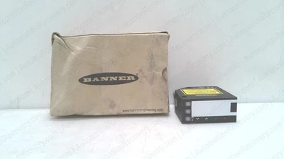 BANNER LE550DQ, LASER DISPLACEMENT SENSOR, 94196, NEW #345819 - Image 1 of 4