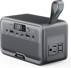 Centrale Elettrica Portatile 28.000mAh LiFePO4 Batteria 100W (200W di Picco) Grigio Solare - Foto 1 di 6