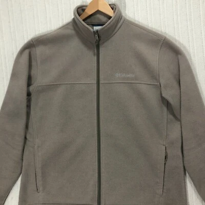 Chaqueta polar Columbia cremallera completa exterior cálida ropa deportiva top para hombre talla XL Foto 1 de 4