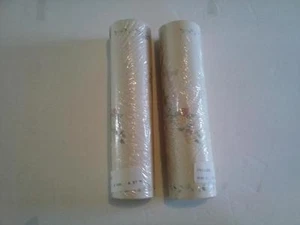Floral Hearts w Ribbon Basket 2 Rolls x 5yds x 8"w WallPaper Border FR1132B - Picture 1 of 6