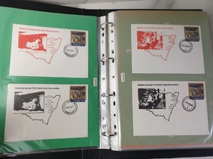 Australian FDC & Postal Envelope Collection Carried By Transport - Picture 1 of 24