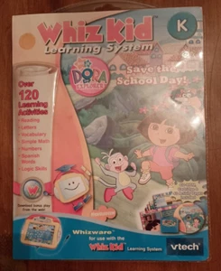 VTech Whiz Kid Learning System Dora the Explorer Educational Activities SEALED - Picture 1 of 2