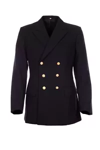 Marineblau Blazer Uniformjacke Bundesmarine doppelreihig dunkelmarineblau sehr guter Zustand - Bild 1 von 11