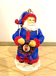 University of Mississippi 2000 Santa & Col. Reb Ornament 1st In Ltd. Series - Bild 1 von 6