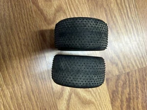 1/10 Vintage Team Associated Buggy Rear Tires, Rims , Off-road #2 - Picture 1 of 3