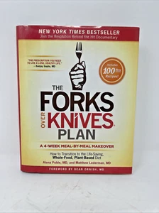 The Forks Over Knives Plan A 4-Week Meal-By-Meal Makeover 2014 Documentary Based - Imagen 1 de 8