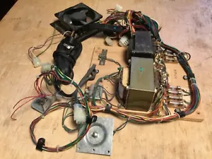 Pac Man Arcade Game Power Transformer Set, Ventilador, Arnés, Moneda Completa 1981 - Imagen 1 de 6