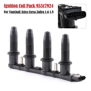 Ignition Coil Pack 95517924 For Vauxhall Astra Corsa Zafira 1.6 1.8 US - Picture 1 of 15