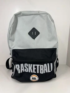 Official NBL Basketball backpack medium grey black adjustable straps - Picture 1 of 15