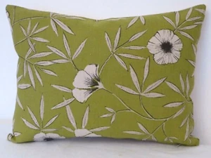 Cushion cover in Harlequin Apella Pistachio Fabric 16" x 12" - Picture 1 of 4