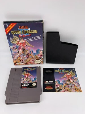 DOUBLE DRAGON II 2 THE REVENGE Nintendo Entertainment System NES Complete CIB - Image 1 of 4