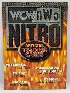1999 Topps WCW Nitro Base, Inserts, & Auto's - You Pick! - Complete Your Set