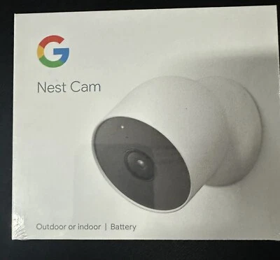 Google Nest Indoor/Outdoor  WiFi Camera - Snow, Pack of 1 - (GA01317-US) - Image 1 of 4