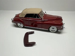 Danbury Mint 1948 Chrysler New Yorker Convertible Burgundy - Picture 1 of 13