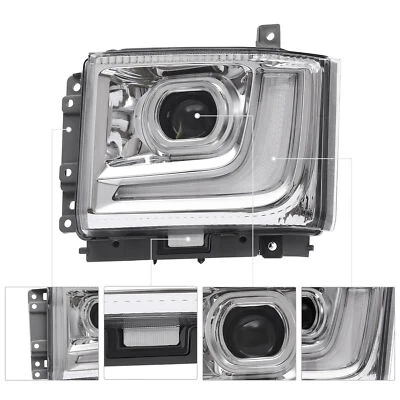 Farol LH compatível com ISUZU NPR-HD NQR NRR farol 2023-2024 lado esquerdo do motorista - Imagem 1 de 4