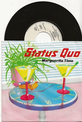 STATUS QUO MARGUERITA TIME ORIGINAL 1983 SINGLE FROM NETHERLANDS, MINT - Image 1 of 2