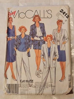 1970s separates sewing pattern McCalls 2412 sizes 12-16 bust 34-38 - Image 1 of 2