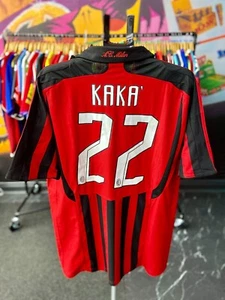 AUTHENTIC Adidas AC Milan 2007-08 Kaka #22 Home Jersey - Men (XL) - Picture 1 of 9