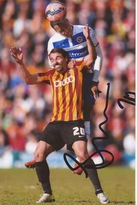 BRADFORD: FILIPE MORAIS SIGNED 6x4 ACTION PHOTO+COA - Picture 1 of 1