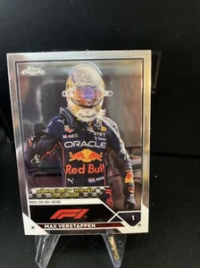 2023 Topps Chrome Formula 1 F1 Max Verstappen #159 - Picture 1 of 3