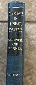 Transients In Linear Systems by Gardner And Barnes VINTAGE BOOK - Picture 1 of 6