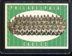 1961 Topps Football # 103 Eagles NM-MT Near Mint to Mint - Picture 1 of 2