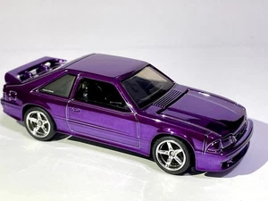 🤩 Hot Wheels  1993 Ford Mustang Cobra R SPECTRAFLAME Purple  - CUSTOM MADE - Picture 1 of 5