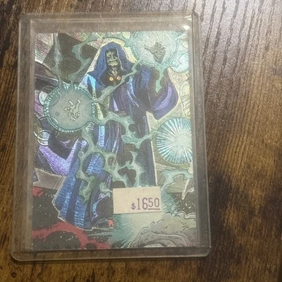 Tarjeta de persecución 1994 Topps Star Wars Galaxy Serie 2 lámina grabada #9 Emperador - ¡RARA! Foto 1 de 2