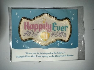 Club 33 Happily Ever After Hours Event Member Pin - Disneyland Fantasyland - Picture 1 of 2