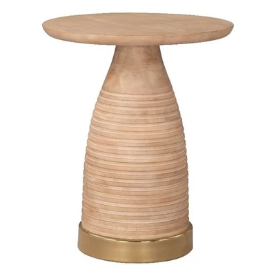 Mesa auxiliar radiante natural Foto 1 de 4