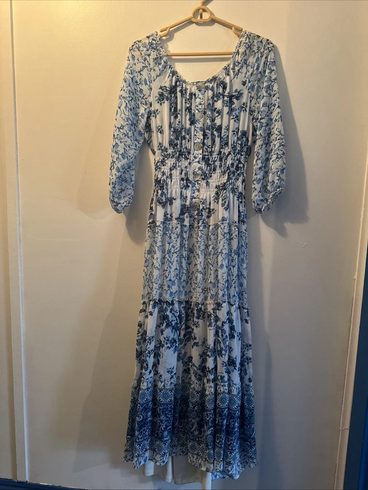 无花果层叠长裙女式 PL 码 — 第 1/4 张图片