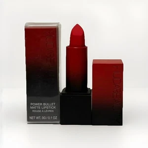 NIB HUDA BEAUTY Power Bullet Matte Lipstick - El Cinco De Mayo Warm Red - Picture 1 of 3
