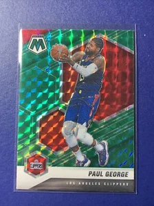 2020-21 Panini Mosaic Green Prizm Paul George Los Angeles Clippers - Bild 1 von 2