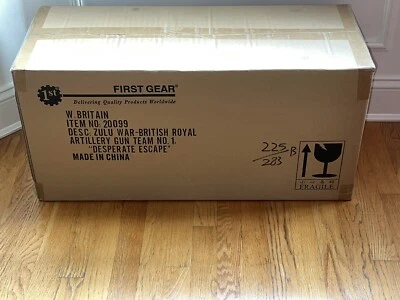 Gran Bretaña 20099 Guerra Zulú Equipo de Artillería Británica "Escape Desperado" Edición Limitada Nuevo en Caja Foto 1 de 3