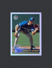 Roberto Alomar 1996 Topps Chrome REFRACTOR #115 - Blue Jays - RARE - Gem Mint