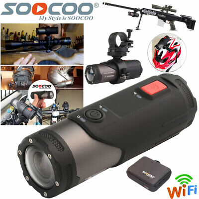 WIFI HD 1080P Sports Action Camera Bike Helmet CAM Waterproof For Shotgun SOOCOO • 69.37£
