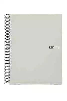 Miquelrius 8-subject Graph Poly Notebook A5 6.5x8 - Grey - Image 1 of 4