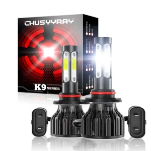 9012 COB LED Headlight Bulbs High Low Beam Super Bright Xenon White 6000K - Foto 1 di 24