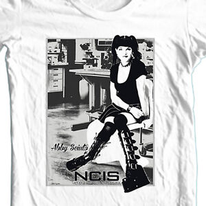 T-shirt NCIS Abby Sciuto coton blanc emo punk t-shirt graphique CBS1218