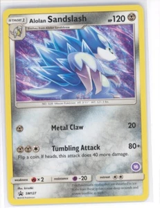SM127 Alolan Sandslash (Non-Holo, Promo, Sun & Moon) Pokémon NM 0321#119 - Picture 1 of 2