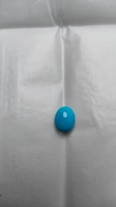 Genuine Sleeping Beauty Turquoise 9 X 7 X 5 MM Oval 2.3 CT - Picture 1 of 5