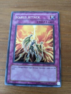 Yugioh DR04-EN235 Icarus Attack Super Rare VERY HARD TO FIND + BONUS!!! - Picture 1 of 3