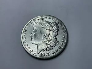 1879 Morgan Silber Dollar (Philadelphia Mint) F-07 - Bild 1 von 2
